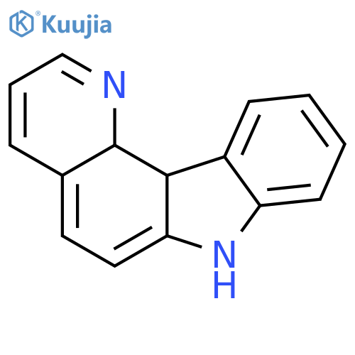 7H-Pyrido[3,2-c]carbazole, 11b,11c-dihydro-, trans- structure
