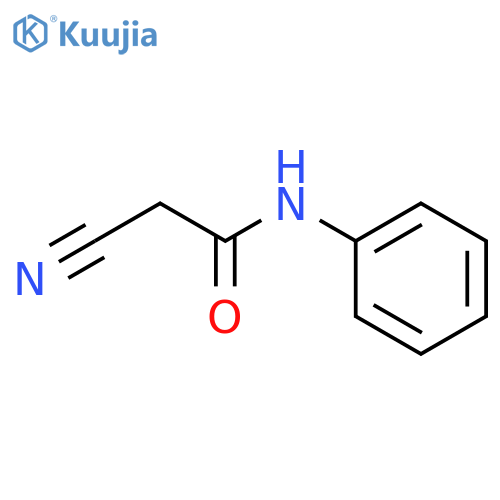 2-Cyano-N-phenylacetamide structure