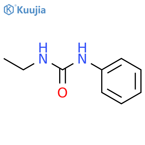 1-Ethyl-3-phenylurea structure