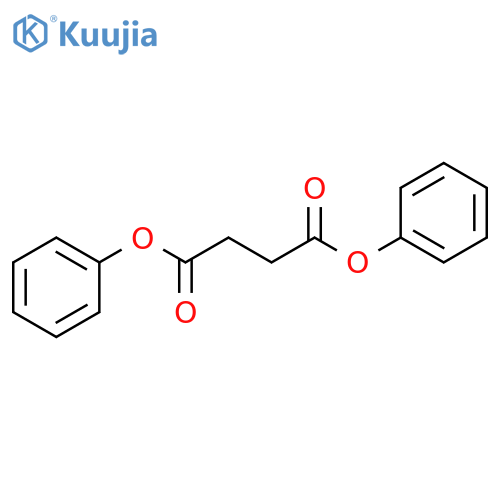 Butanedioic acid,1,4-diphenyl ester structure