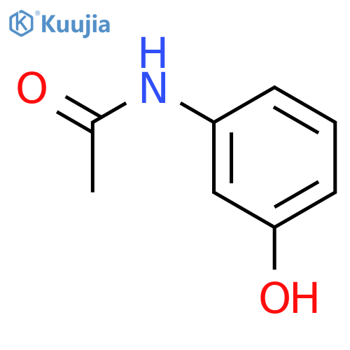 N-(3-hydroxyphenyl)acetamide structure