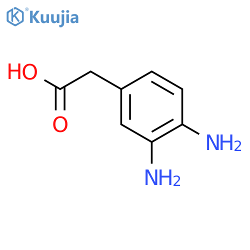 2-(3,4-Diaminophenyl)acetic Acid structure