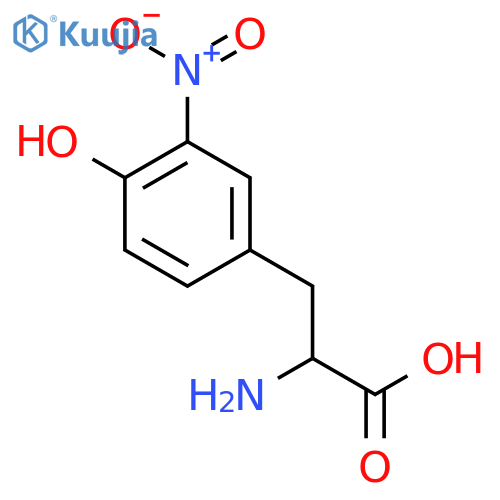 3-Nitro-L-tyrosine structure