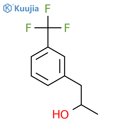 1-3-(Trifluoromethyl)phenylpropan-2-ol structure