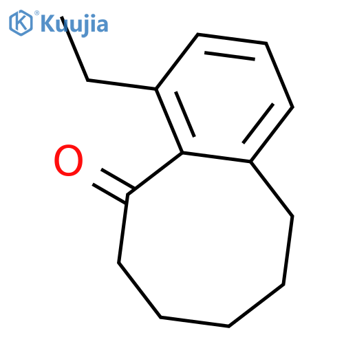 5(6H)-BENZOCYCLOOCTENONE, 4-ETHYL-7,8,9,10-TETRAHYDRO- structure