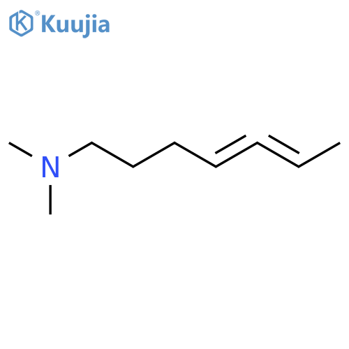 4,5-Heptadien-1-amine, N,N-dimethyl- structure