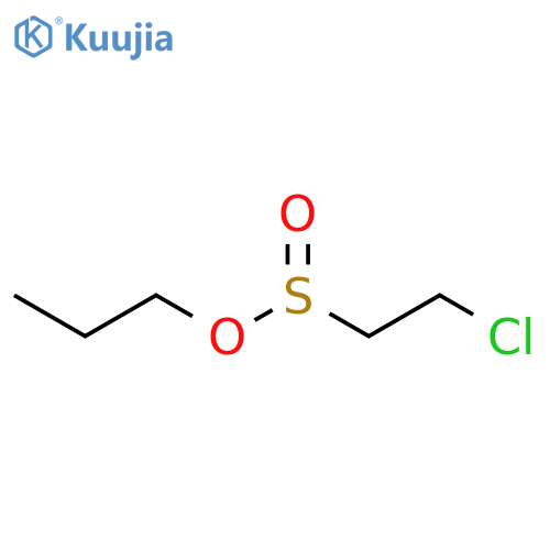 ETHANESULFINIC ACID, 2-CHLORO-, PROPYL ESTER structure