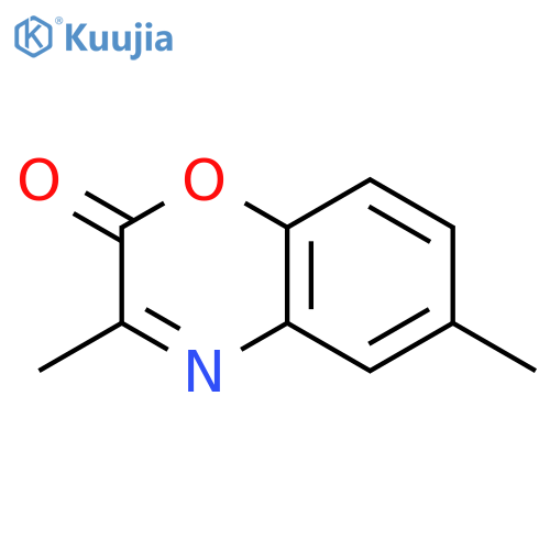 2H-1,4-Benzoxazin-2-one, 3,6-dimethyl- structure