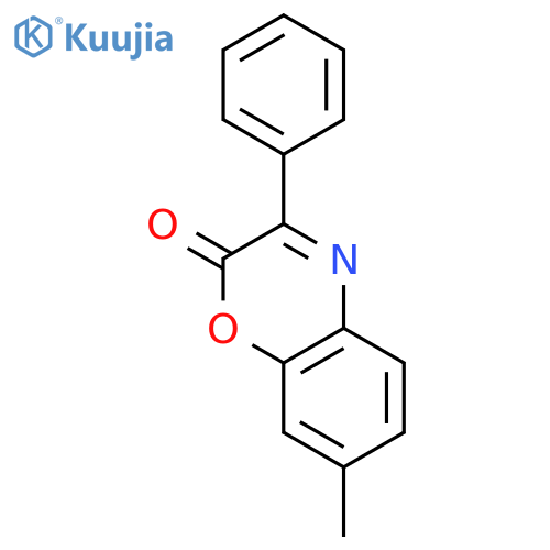 2H-1,4-Benzoxazin-2-one, 7-methyl-3-phenyl- structure
