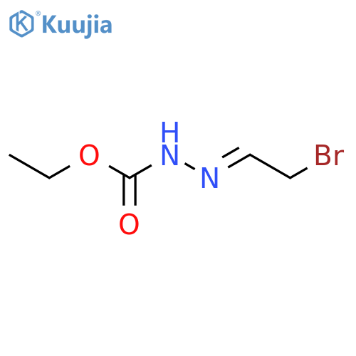 Ethyl 2-(2-Bromoethylidene)-1-hydrazinecarboxylate structure