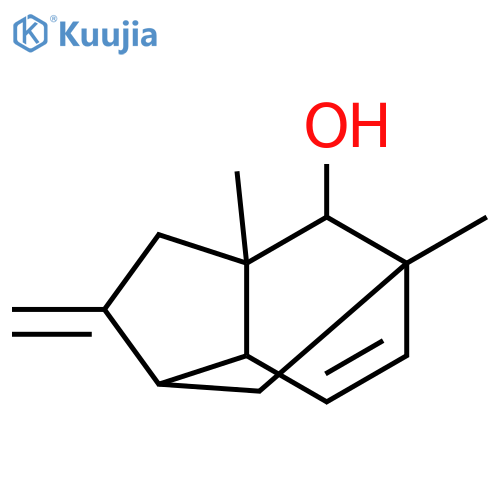 1,5-Methano-1H-inden-4-ol, 2,3,3a,4,5,7a-hexahydro-3a,5-dimethyl-2-methylene- structure