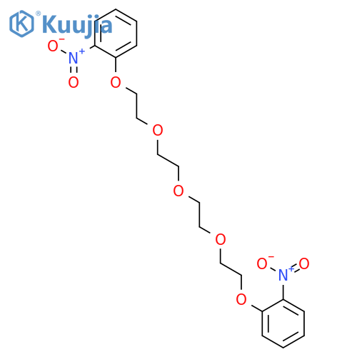 BENZENE, 1,1'-[OXYBIS(2,1-ETHANEDIYLOXY-2,1-ETHANEDIYLOXY)]BIS[2-NITRO- structure