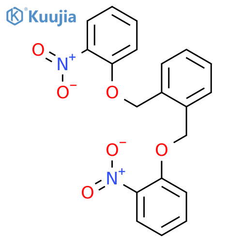 Benzene, 1,2-bis[(2-nitrophenoxy)methyl]- structure