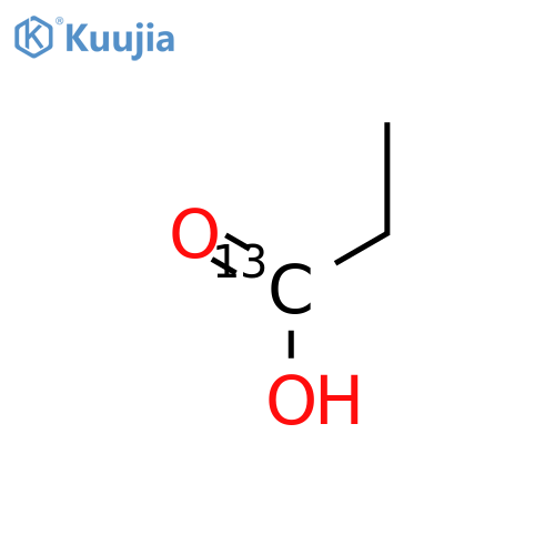 Propionic Acid-13C structure