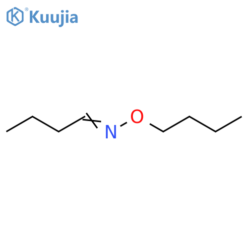 Butanal, O-butyloxime structure