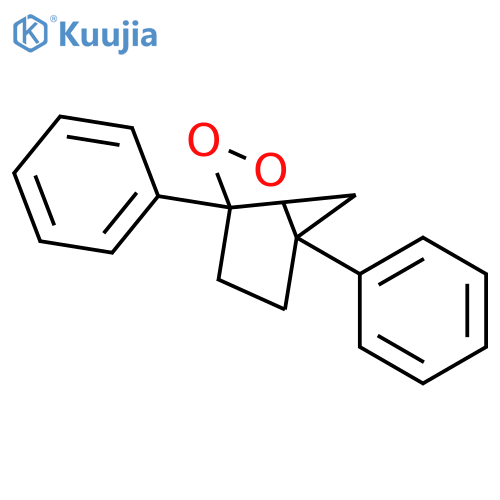 2,3-Dioxabicyclo[2.2.1]heptane, 1,4-diphenyl- structure