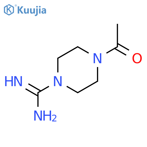 4-Acetyl-piperazine-1-carboxamidine structure