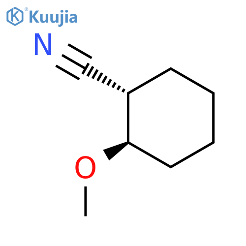 CYCLOHEXANECARBONITRILE, 2-METHOXY-, TRANS- structure