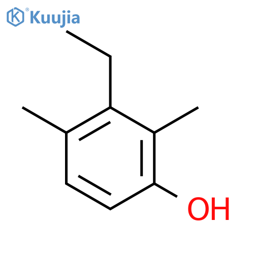 phenol, 3-ethyl-2,4-dimethyl- structure