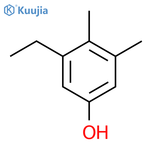 phenol, 3-ethyl-4,5-dimethyl- structure