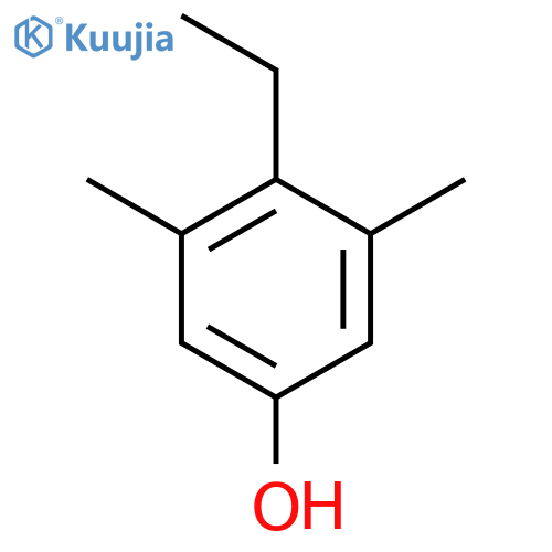 phenol, 4-ethyl-3,5-dimethyl- structure