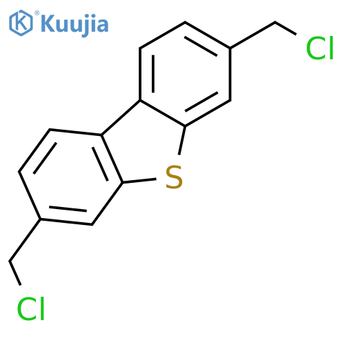 Dibenzothiophene, 3,7-bis(chloromethyl)- structure