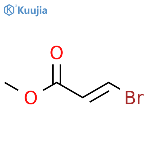 methyl (2E)-3-bromoprop-2-enoate structure