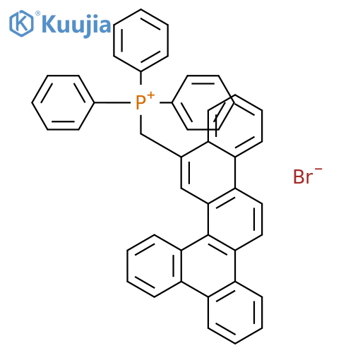 Phosphonium, [benzo[f]picen-10-ylmethyl]triphenyl-, bromide structure