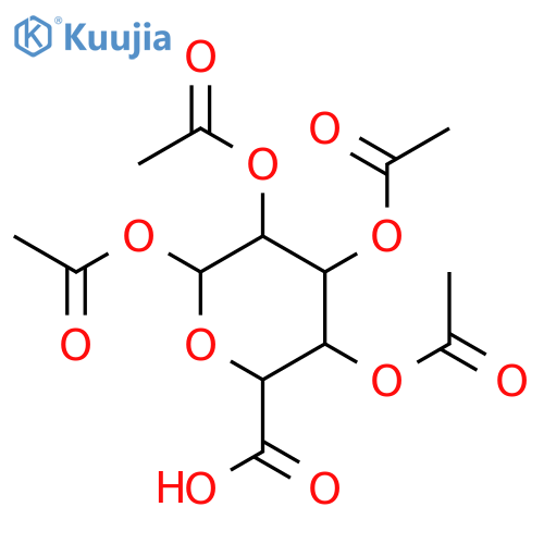 1,2,3,4-Tetra-O-acetyl-b-D-glucuronic Acid structure