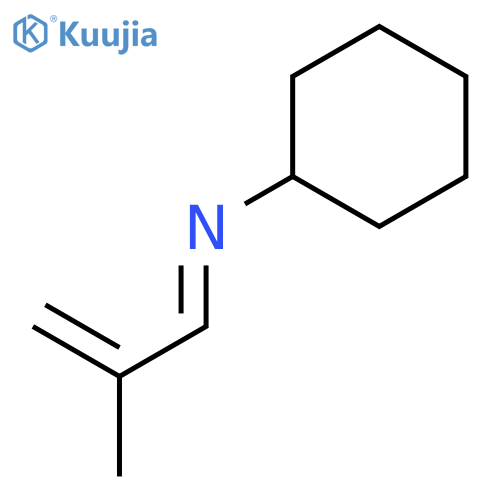 Cyclohexanamine, N-(2-methyl-2-propenylidene)-, (E)- structure