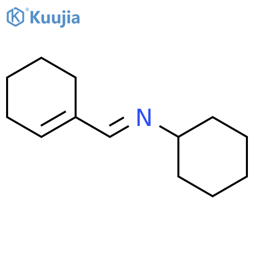 Cyclohexanamine, N-(1-cyclohexen-1-ylmethylene)- structure