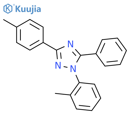 1H-1,2,4-Triazole, 1-(2-methylphenyl)-3-(4-methylphenyl)-5-phenyl- structure