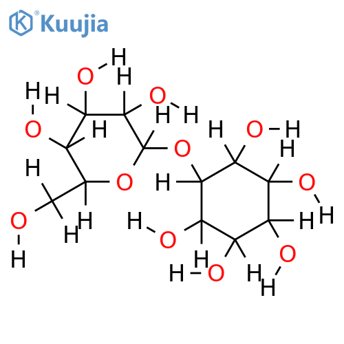 1-O-beta-D-Glucopyranosyl-(1R)-myoinosit structure
