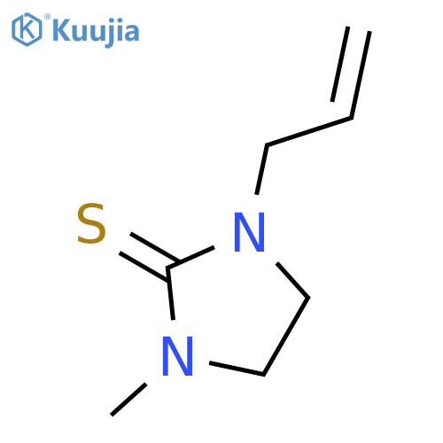 2-Imidazolidinethione, 1-methyl-3-(2-propenyl)- structure