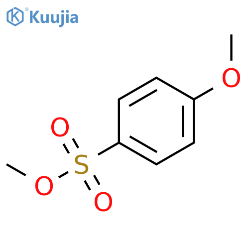methyl 4-methoxybenzenesulfonate structure