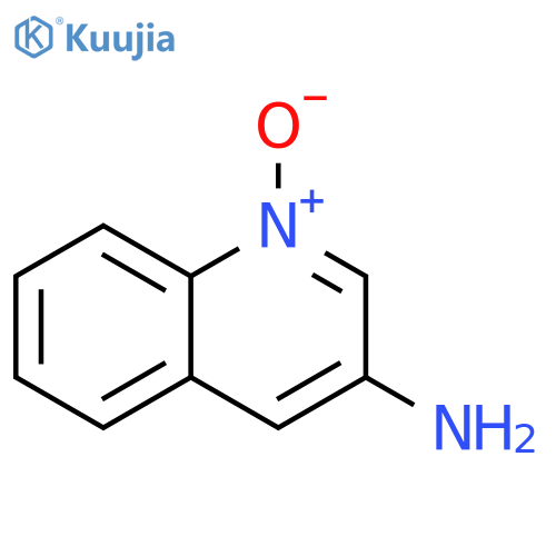 3-Quinolinamine, 1-oxide structure