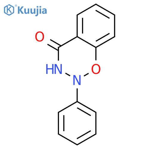 4H-1,2,3-Benzoxadiazin-4-one, 2,3-dihydro-2-phenyl- structure