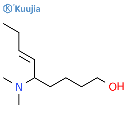 6-Nonen-1-ol, 5-(dimethylamino)-, (Z)- structure