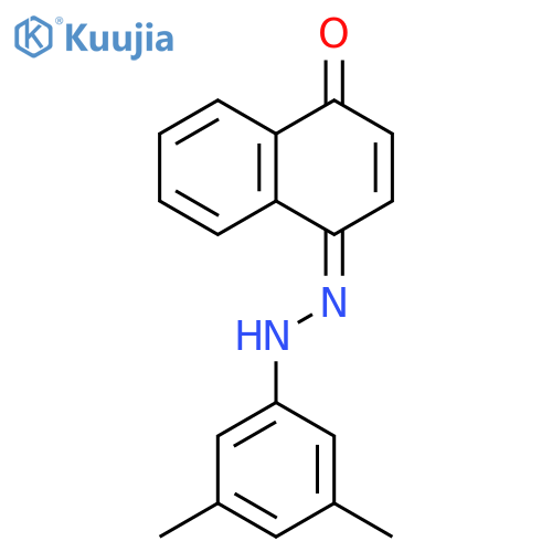 1,4-Naphthalenedione, mono[(3,5-dimethylphenyl)hydrazone], (Z)- structure