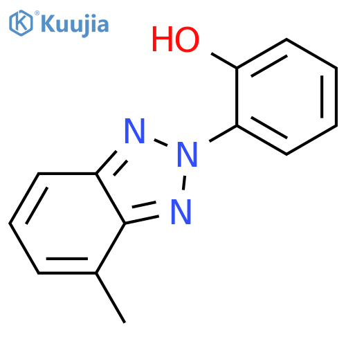 Phenol, 2-(methyl-2H-benzotriazol-2-yl)- structure