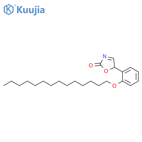 2(5H)-Oxazolone, 5-[2-(tetradecyloxy)phenyl]- structure