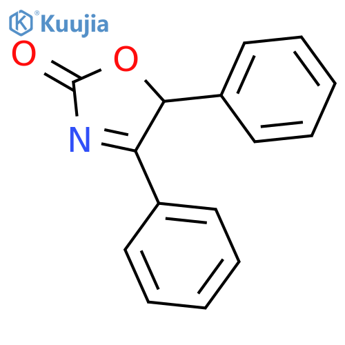 2(5H)-Oxazolone, 4,5-diphenyl- structure