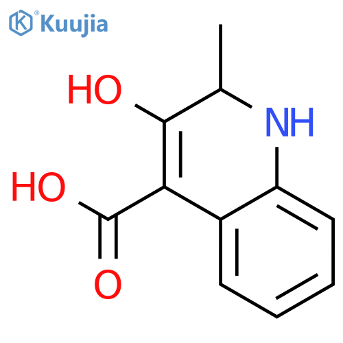 4-Quinolinecarboxylic acid, 1,2-dihydro-3-hydroxy-2-methyl- structure