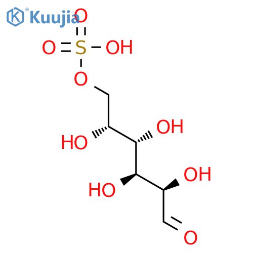 Galactose, 6-(hydrogensulfate) structure