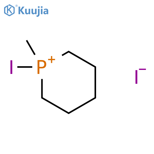 Phosphorinanium, 1-iodo-1-methyl-, iodide structure