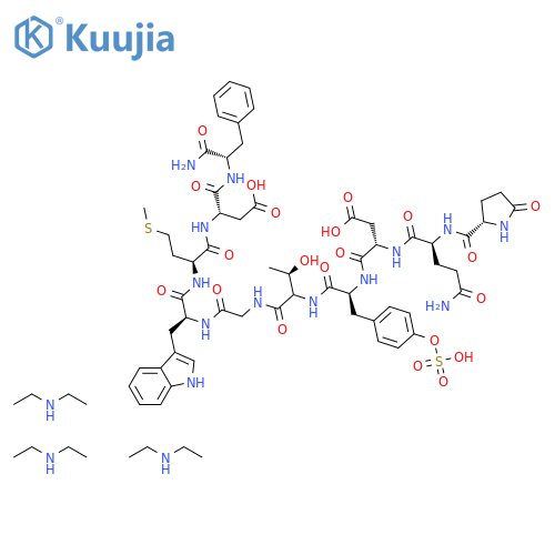 Caerulein, compd. with N-ethylethanamine (1:3) structure
