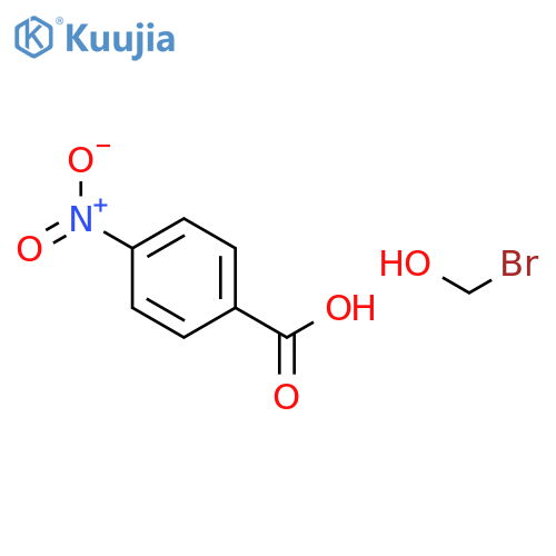 Methanol, bromo-, 4-nitrobenzoate structure
