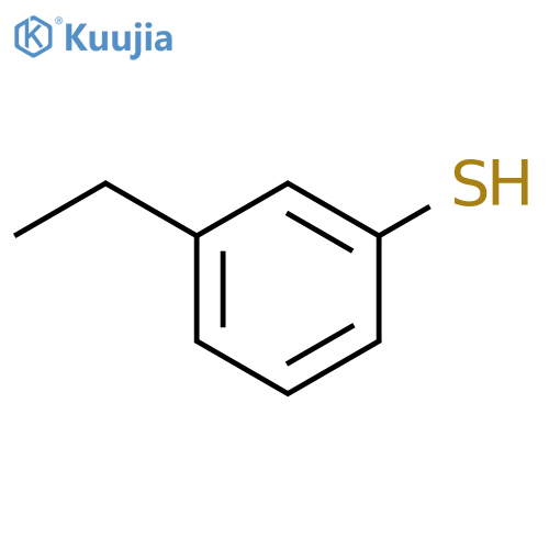 3-ETHYLBENZENETHIOL structure