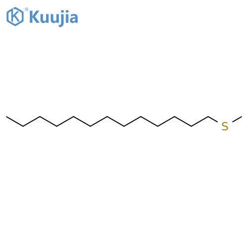 Tridecane, 1-(methylthio)- structure