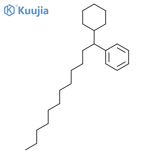 1-cyclohexyl-1-phenyldodecane structure